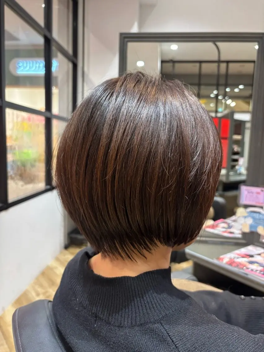 ショート 《ショートモデル》 服部未夢のヘアスタイル