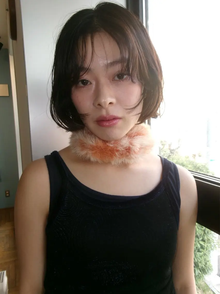 ショート パーマ YUUKI/ウルフ .ボブパーマのヘアスタイル