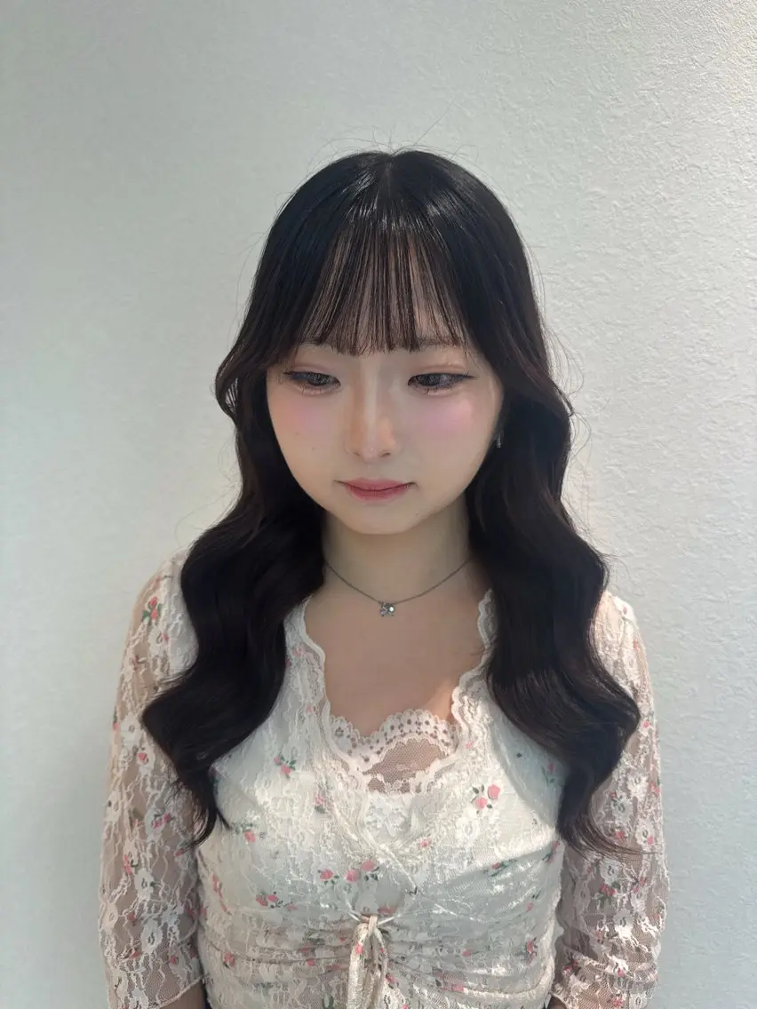 🎀巻きおろし🎀〔韓国風巻き・ヨシンモリ・ウェーブ巻き・ミックス巻き・くびれ巻き・ワンカール・前髪顔周り込み〕の写真