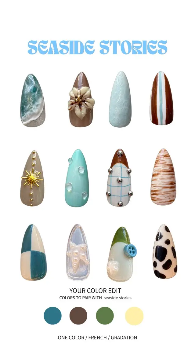 ネイル ハンドネイル pownini nailのネイルデザイン