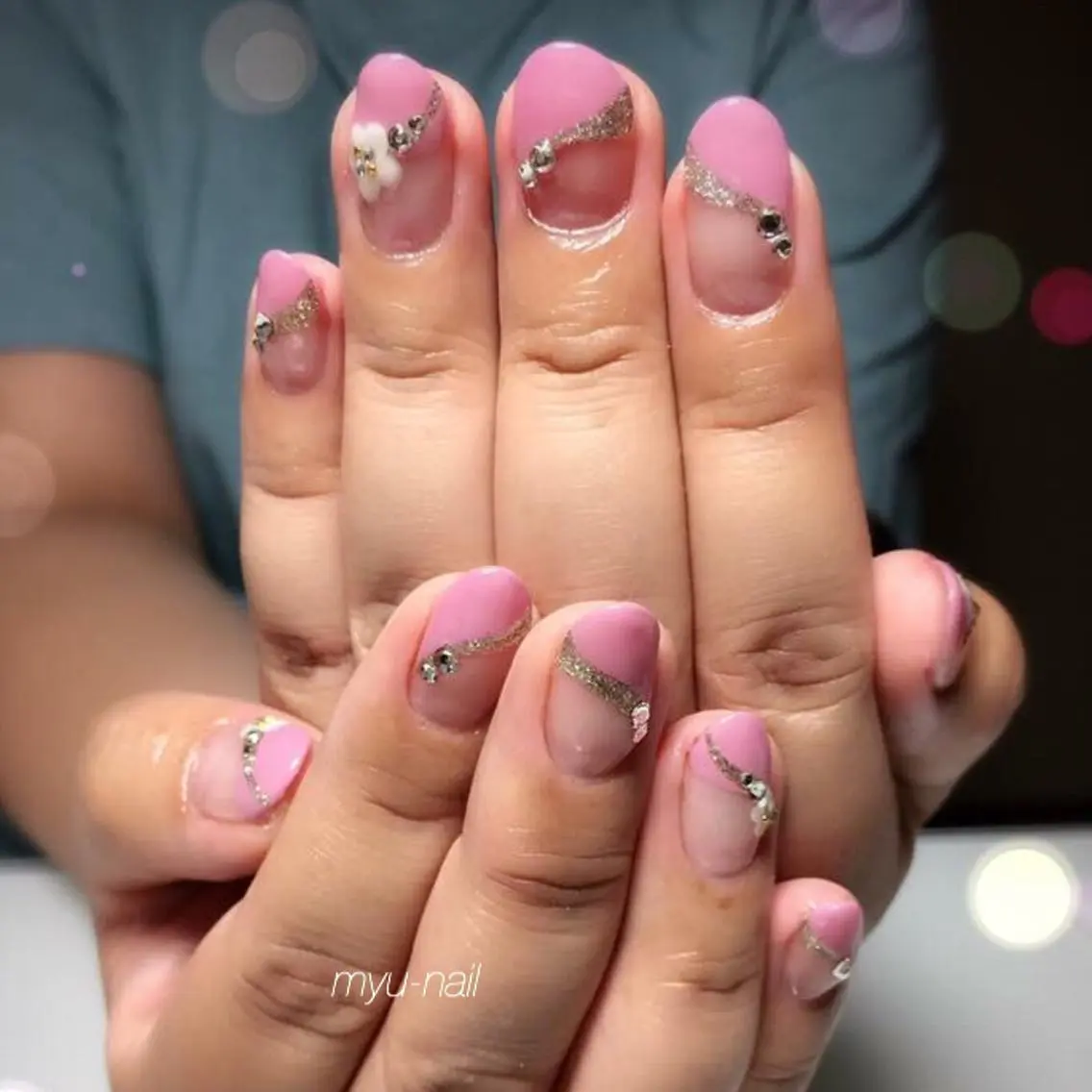 ネイル シンプルネイル ホームサロン myu-nailのネイルデザイン
