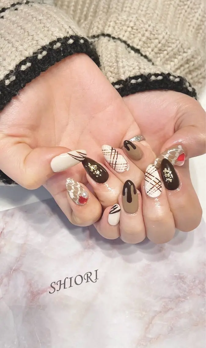 ネイル 持ち込み ハンドネイル o. kのネイルデザイン