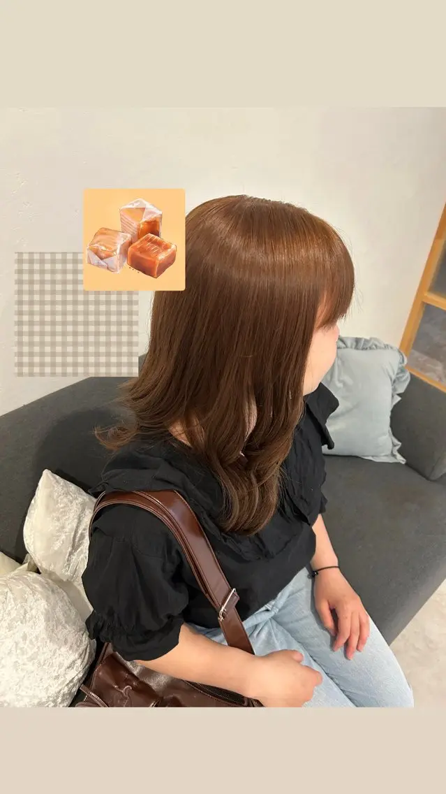 カット＋カラーの写真