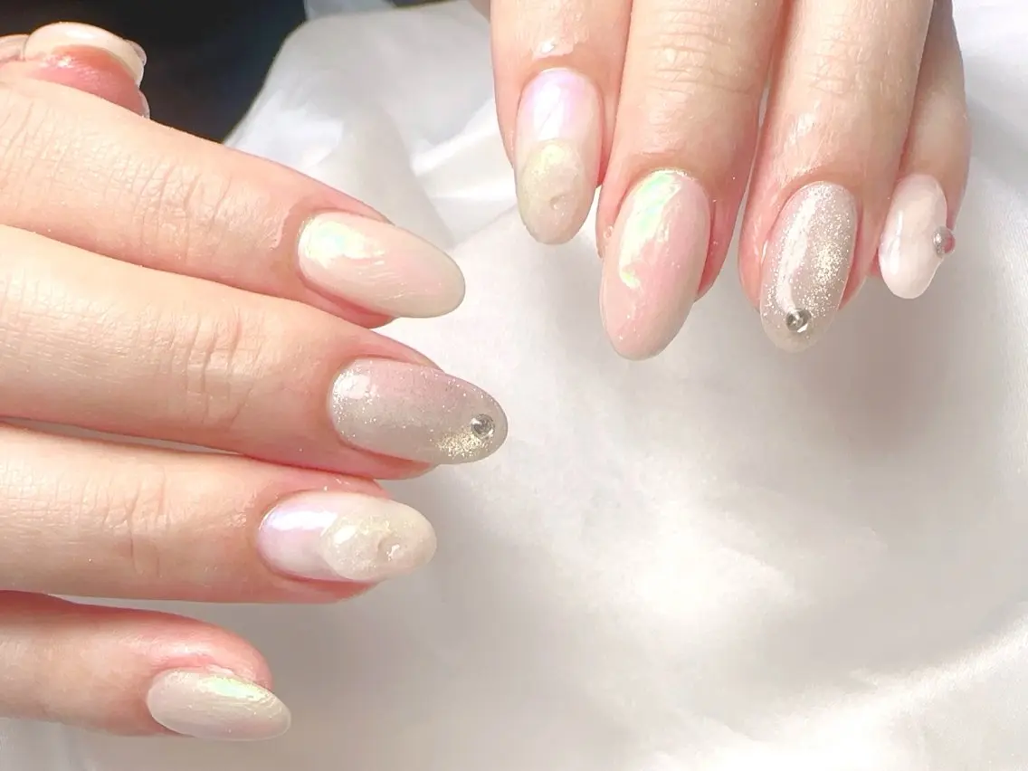 ネイル ハンドネイル Cherie PINKのネイルデザイン