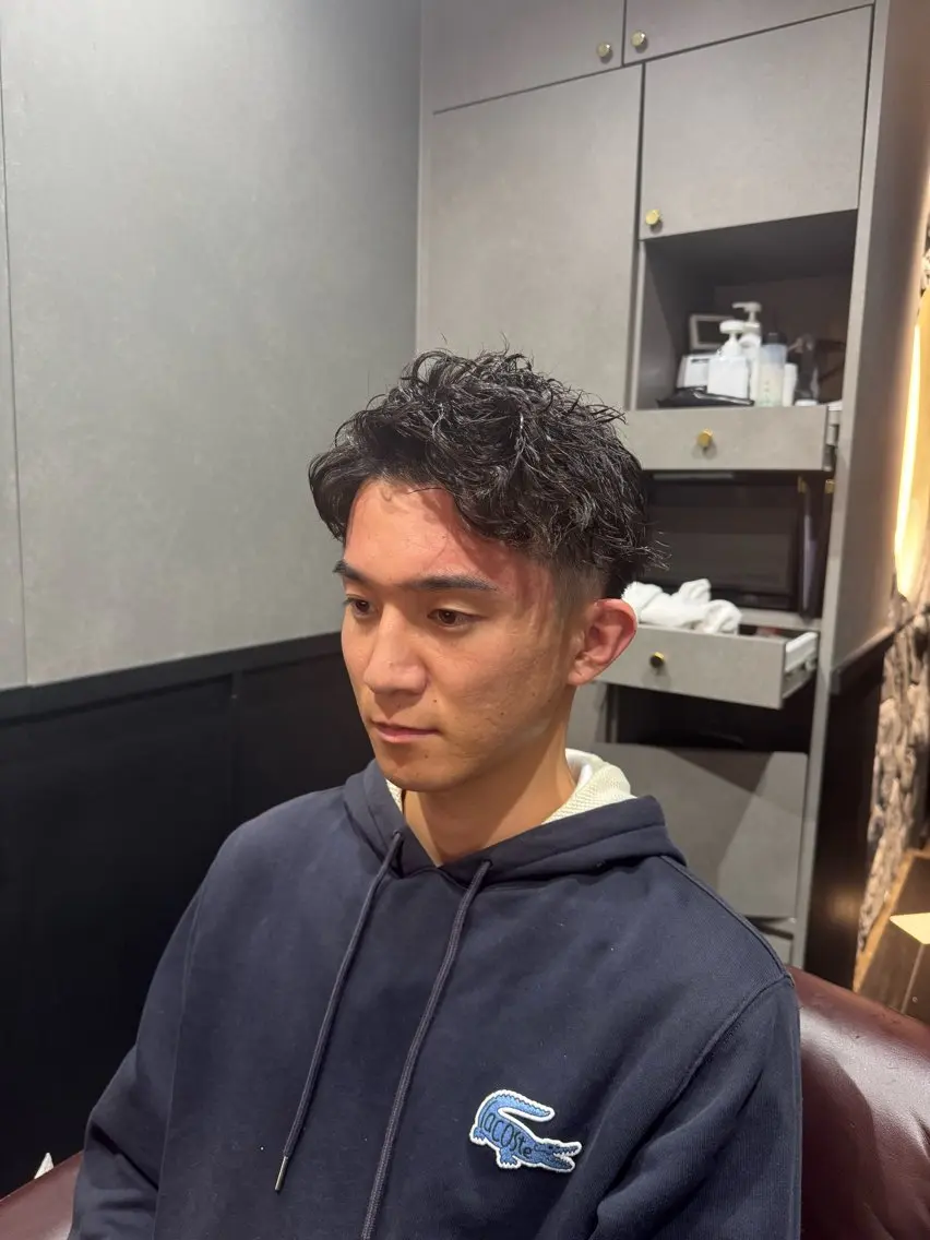ショート パーマ ヒロ銀座 池山充のヘアスタイル