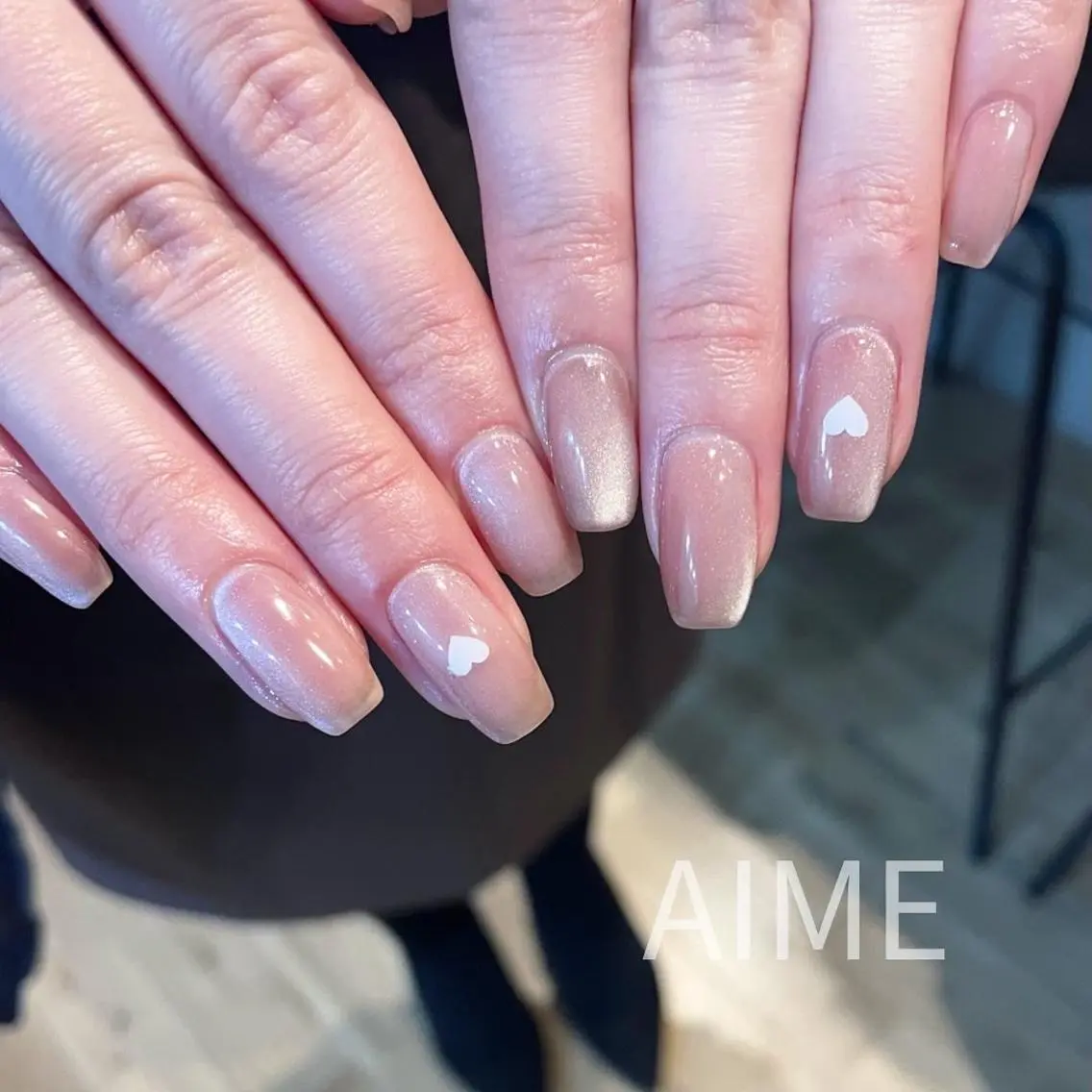 ネイル マグネットネイル ハンドネイル AIME （momo）のネイルデザイン
