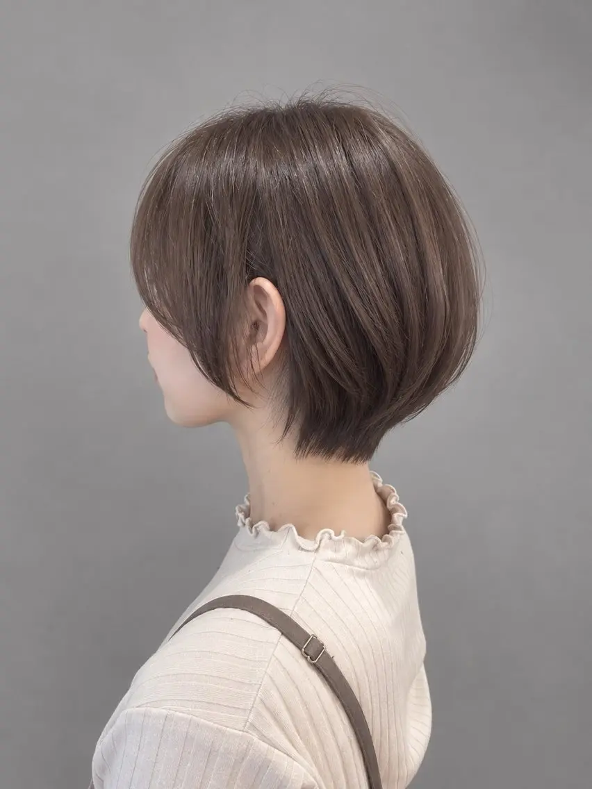 ショート カラー ヘアカラー 原嶋 美緒のヘアスタイル
