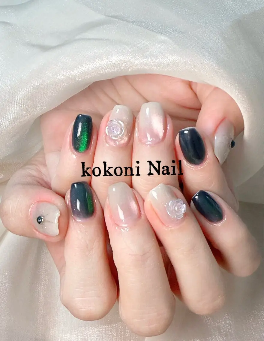 ネイル ハンドネイル ハンドケア 小雨 Nail Studio・168のネイルデザイン