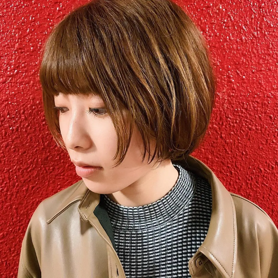 ショート カラー 中川 竜誠のヘアスタイル
