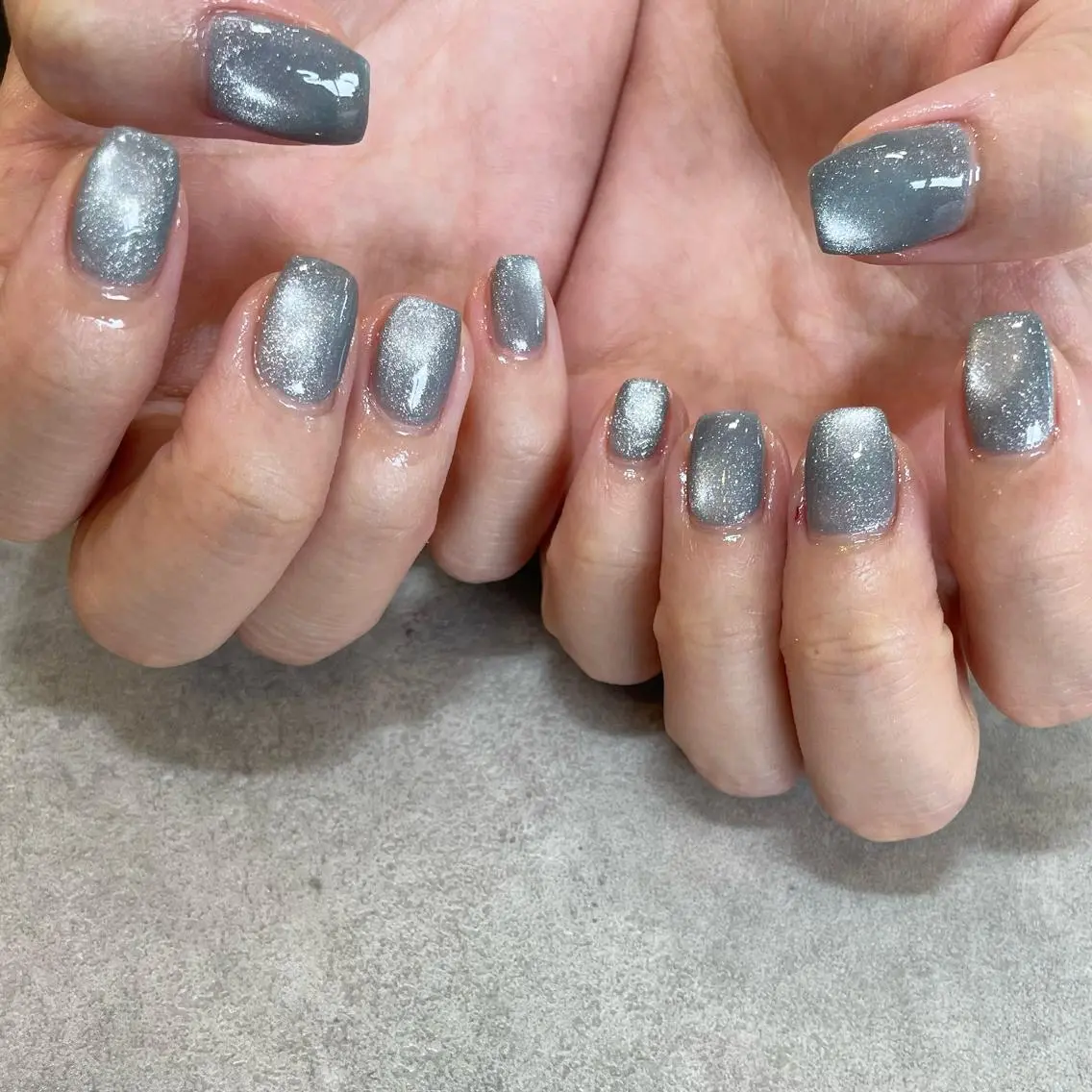 ネイル マグネットネイル ビー玉ネイル Nail Salon Gummi.のネイルデザイン