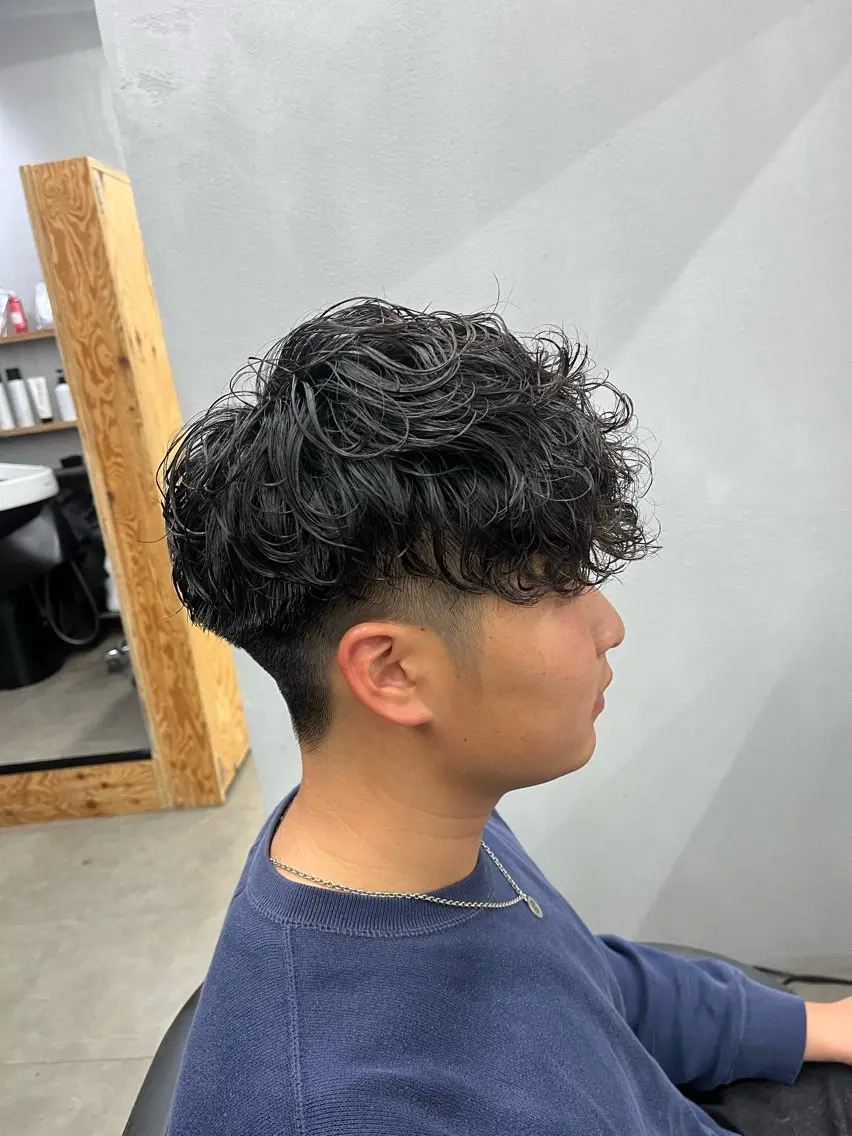 ショート パーマ メンズ カット パーマ トリートメント メンズ支持率NO.1 マサキのヘアスタイル