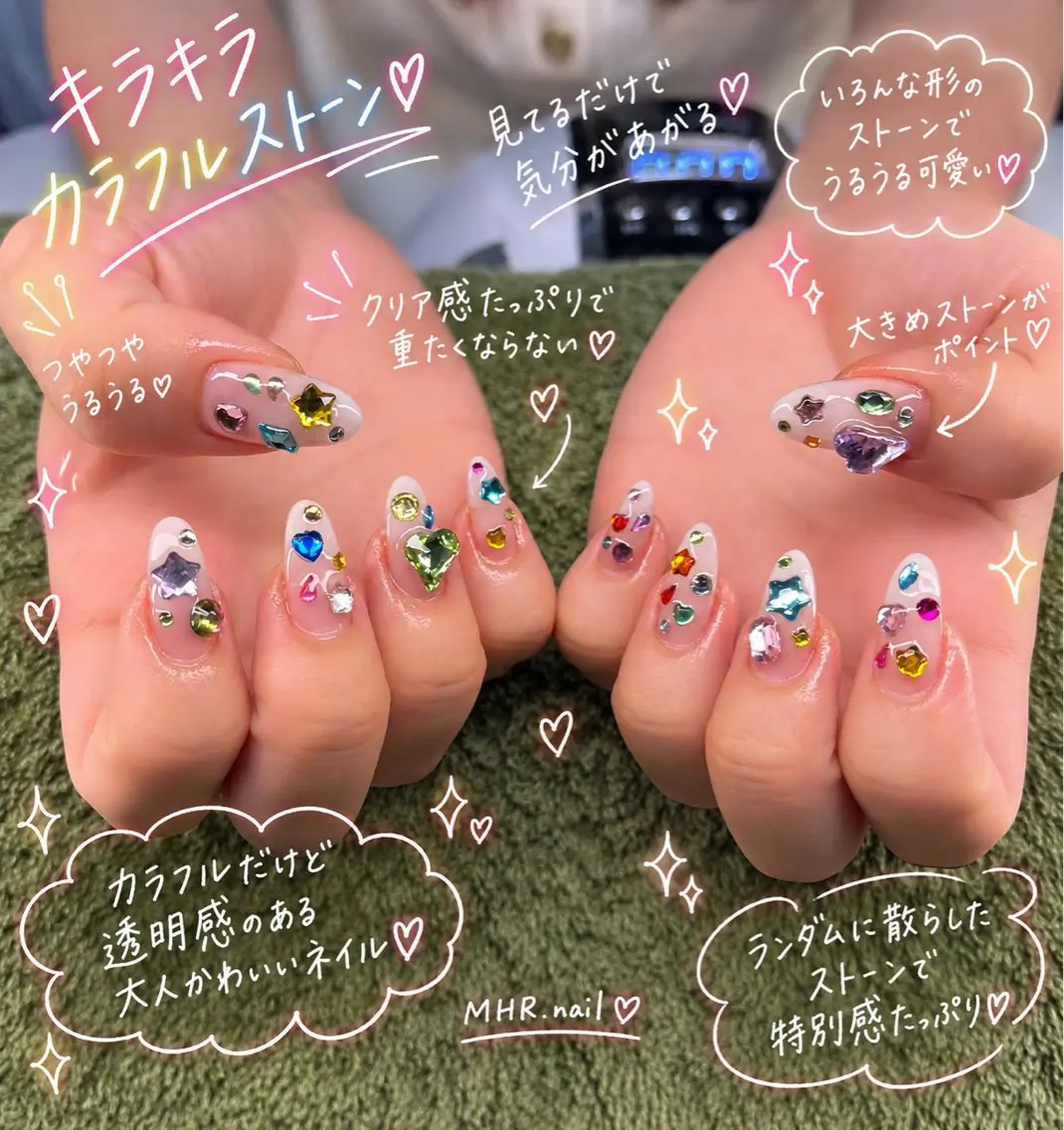 ネイル ハンドネイル フットネイル MHR nailのネイルデザイン