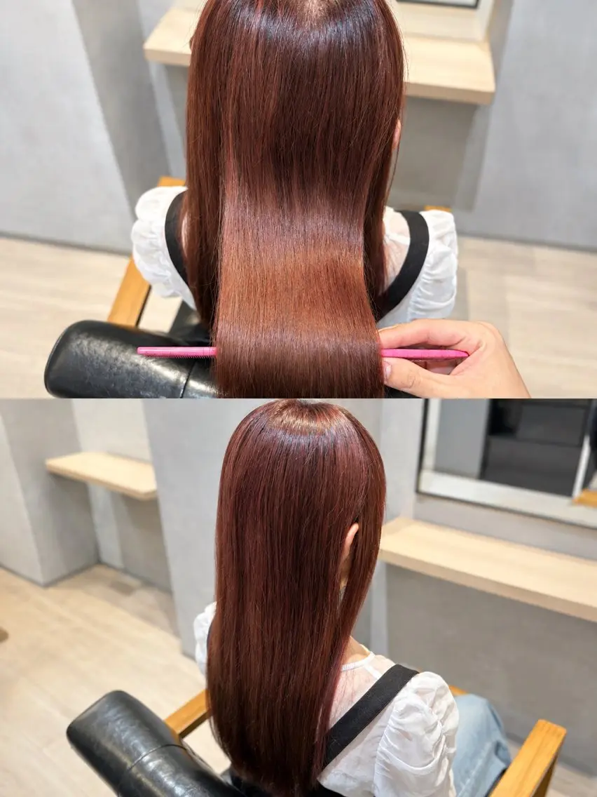 ロング カラー Lynn Moana Renのヘアスタイル