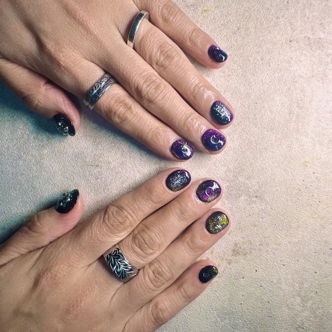 ネイル マカリンガム 瑠花のネイルデザイン