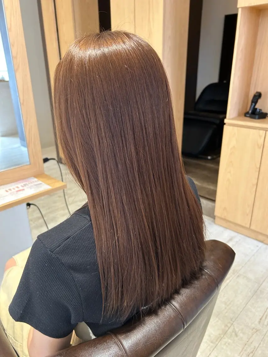 カット+カラー+最高級7step髪質改善Tr ¥15980の写真