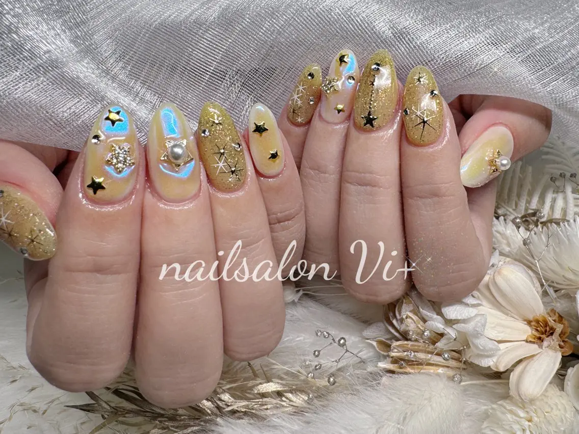 ネイル ハンドネイル ✨Nailsalon Vi+✨のネイルデザイン