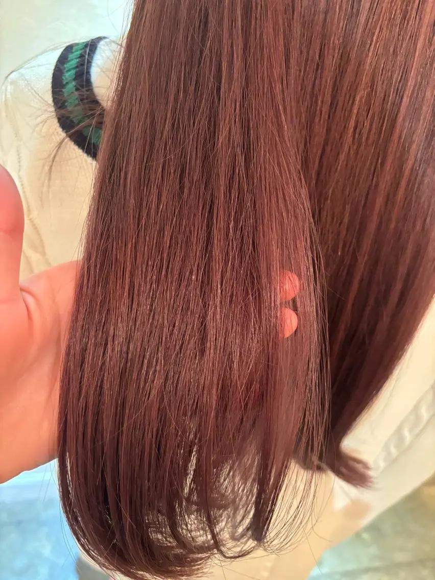 カラー 髪質改善カラー ベージュ🤎YUMEのヘアスタイル