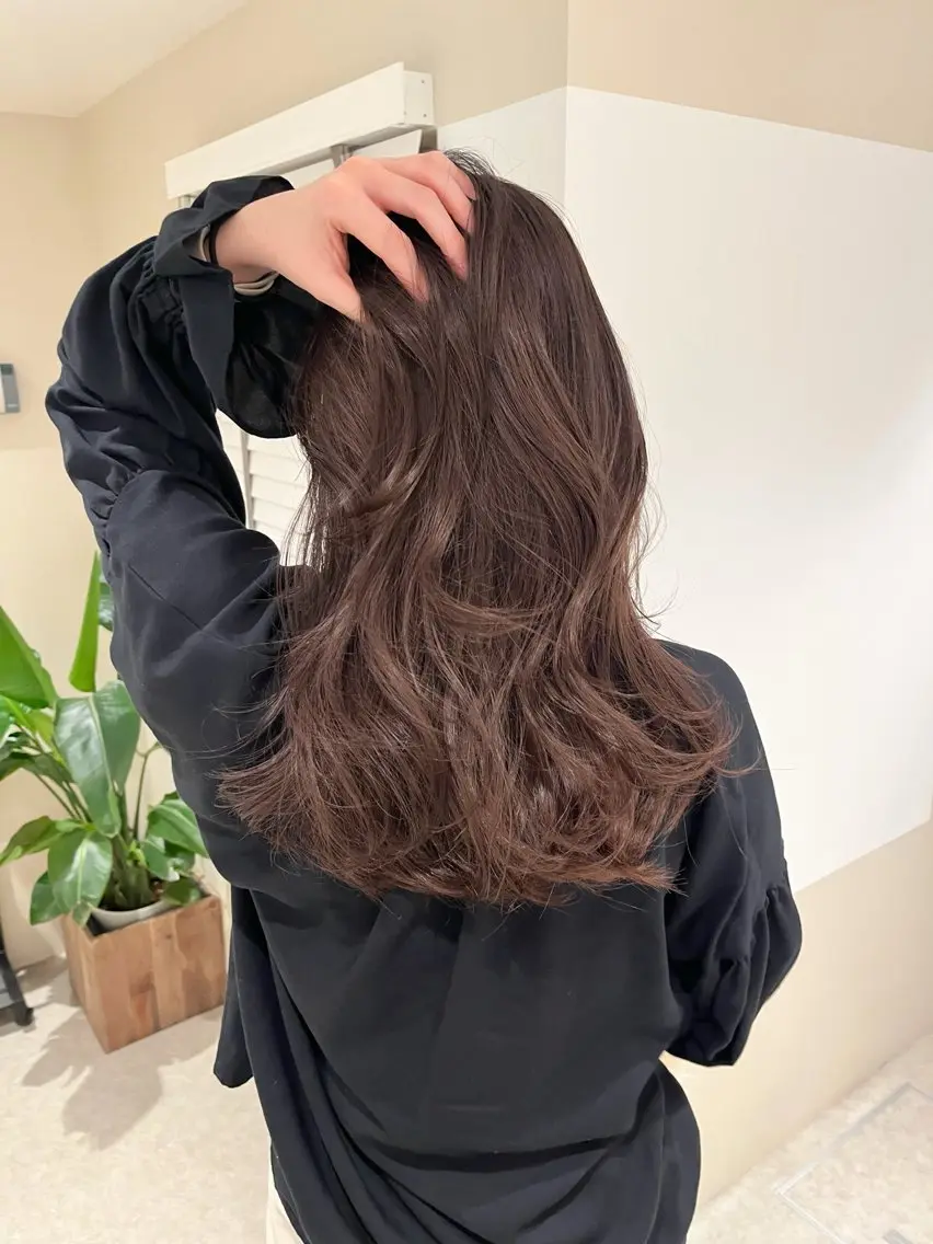 ロング カット ヘアカラー Bonheur銀座 /runaのヘアスタイル