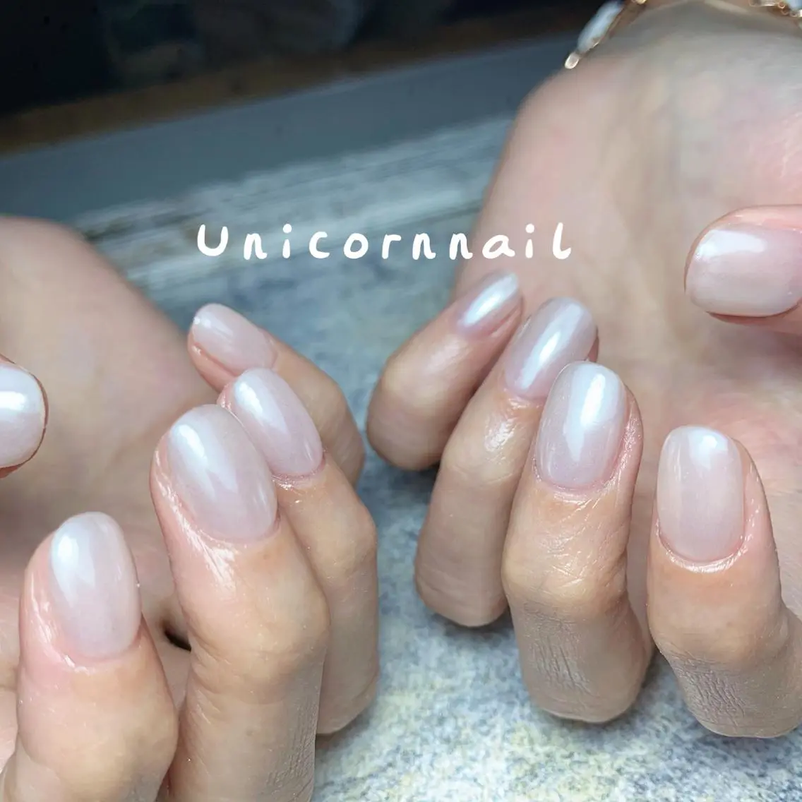 ネイル ミラーネイル Unicorn Nail 矢場町店のネイルデザイン