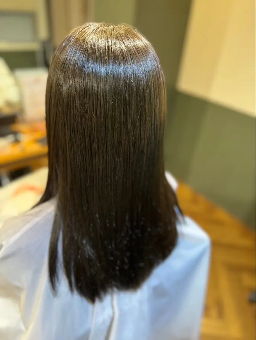 ロング カラー ✨️髪質改善 アイノアのヘアスタイル