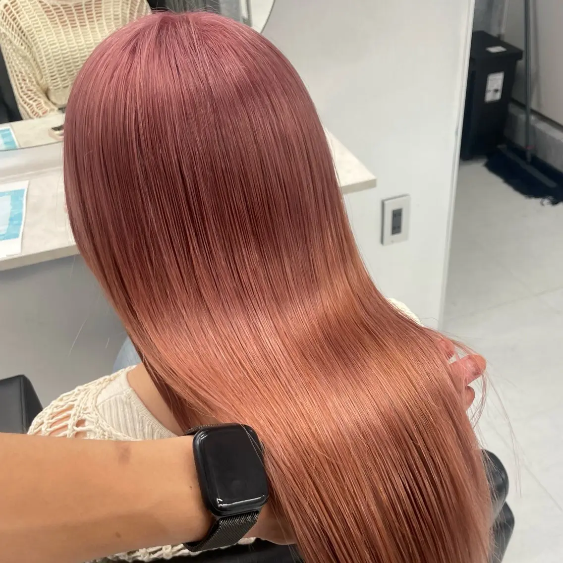 カラー ヘアカラー 透明感カラー/立川 ハイトーンきっか🍀のヘアスタイル