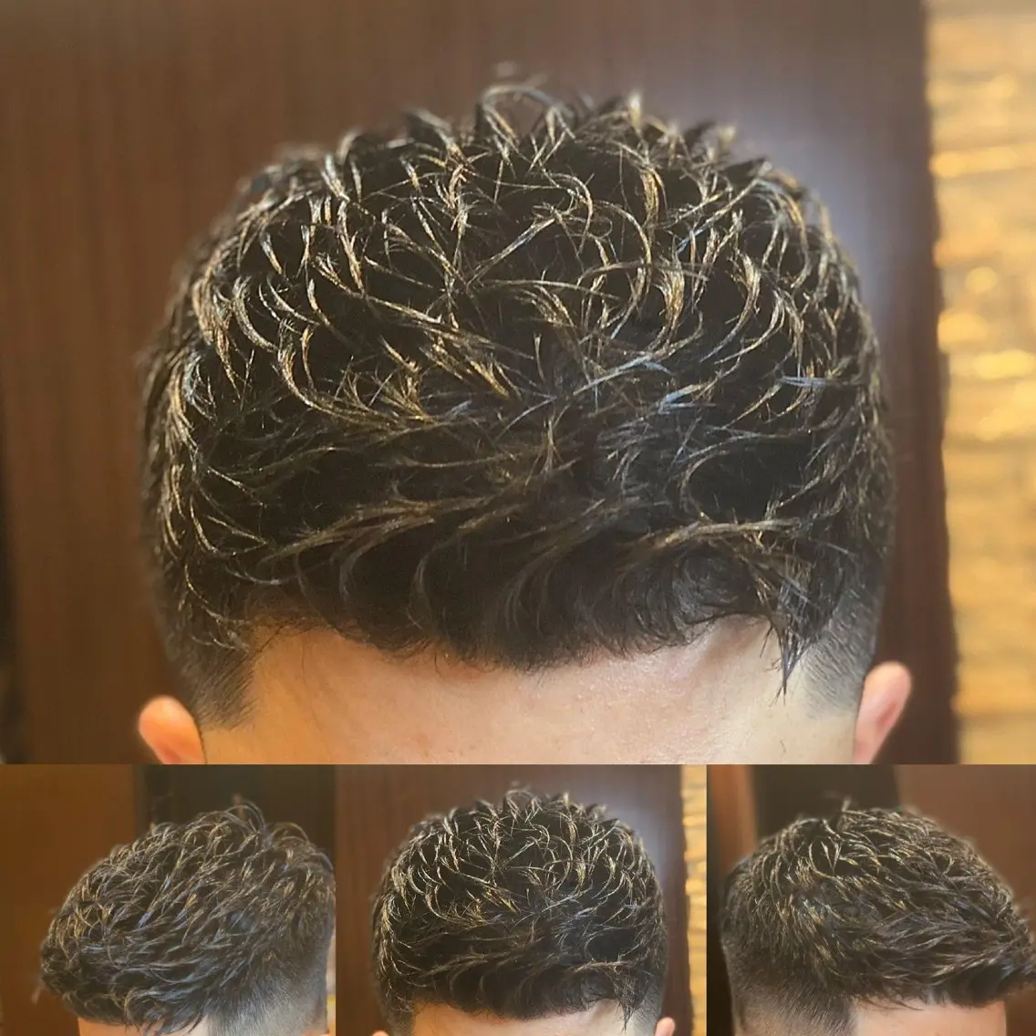 ショート カット パーマ 北川 竜也のヘアスタイル