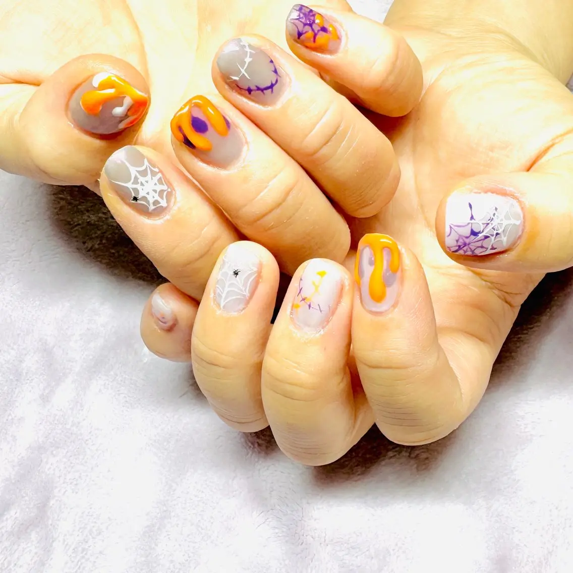 ネイル ハロウィン ハンドネイル nail atelier  Rのネイルデザイン