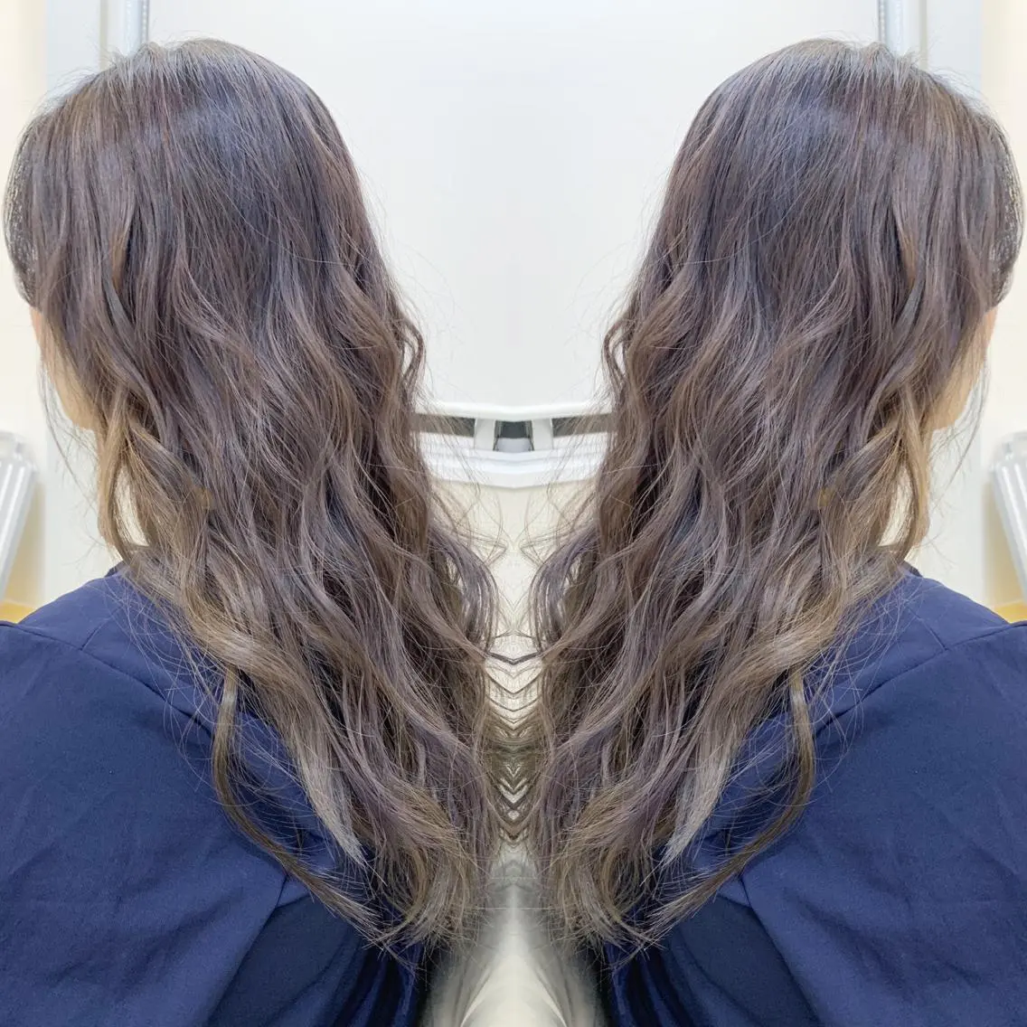 ロング カット ヘアカラー H (エイチ) 烏丸御池店のヘアスタイル
