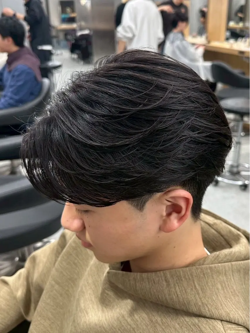 ショート パーマ カット パーマ のぶ/ 🔥メンズ特化🔥のヘアスタイル