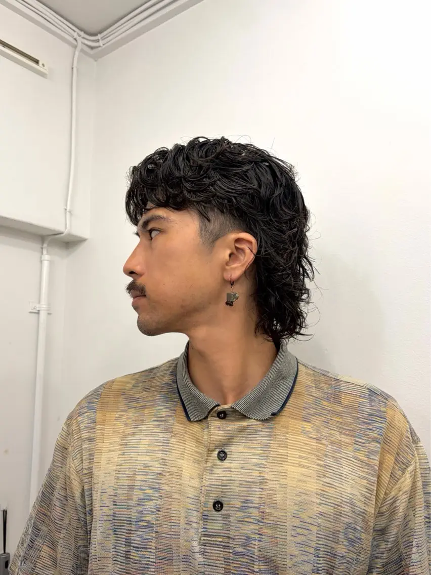 ミディアム パーマ ミディアムパーマ マレットヘア 代官山/似合わせ 🪽kanameのヘアスタイル