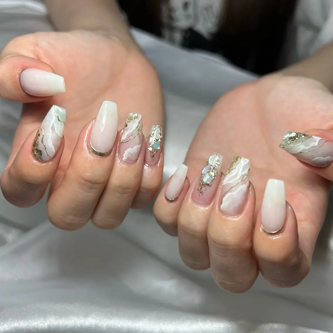 ネイル ハンドネイル nailroom‪ sb‪‪𓈒𓂂𓏸のネイルデザイン