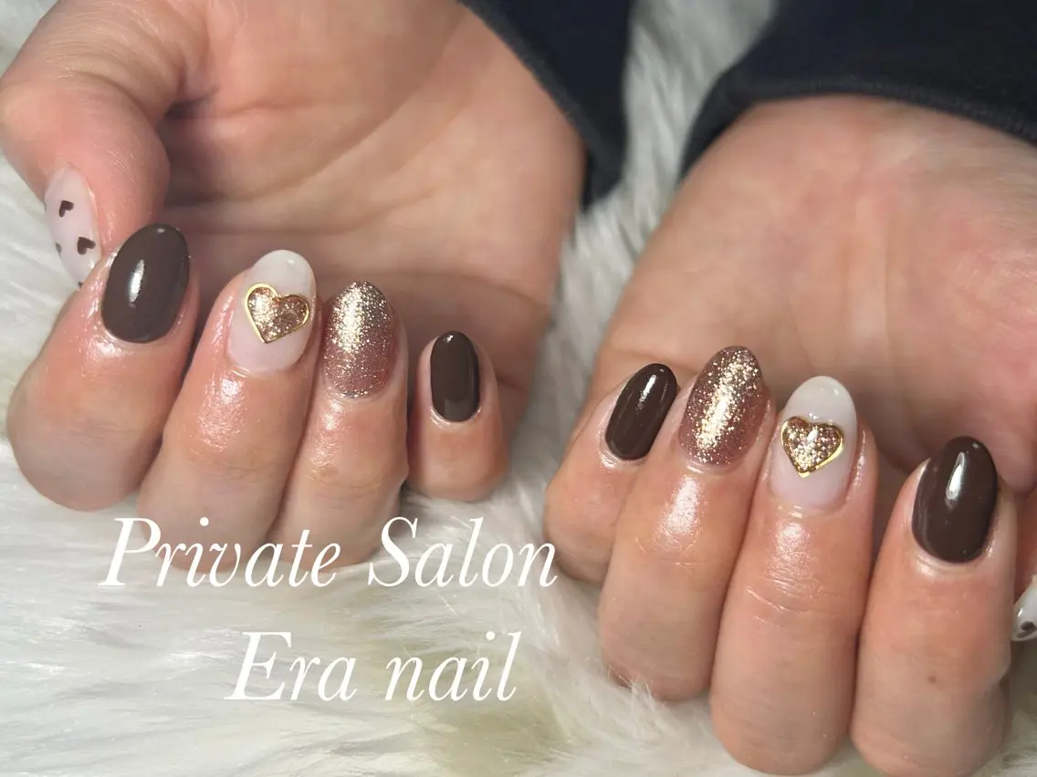 ネイル 持ち込み ハンドネイル Era nailのネイルデザイン