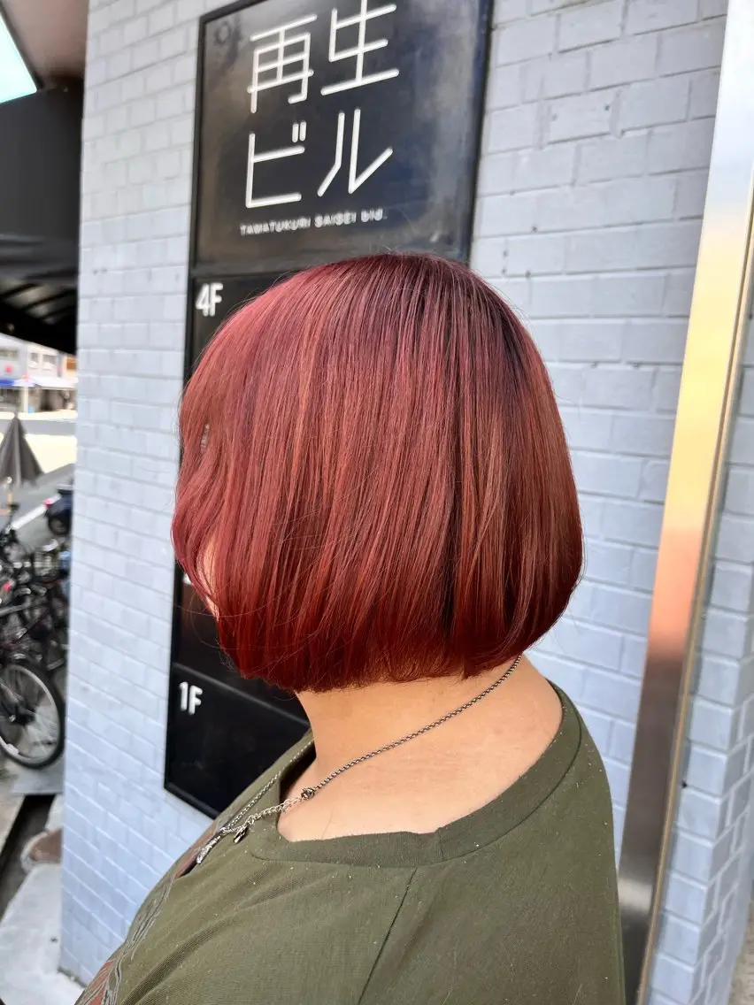 ミディアム 藤倉なつみ/ パーマモデル様募集中のヘアスタイル