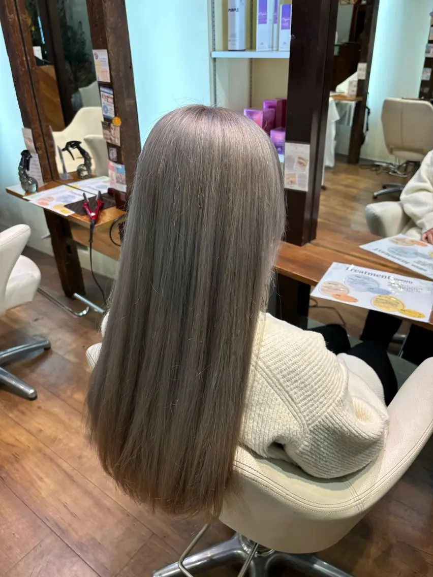 ロング 【ハイトーン特化】 🦋森山陽向/大宮のヘアスタイル