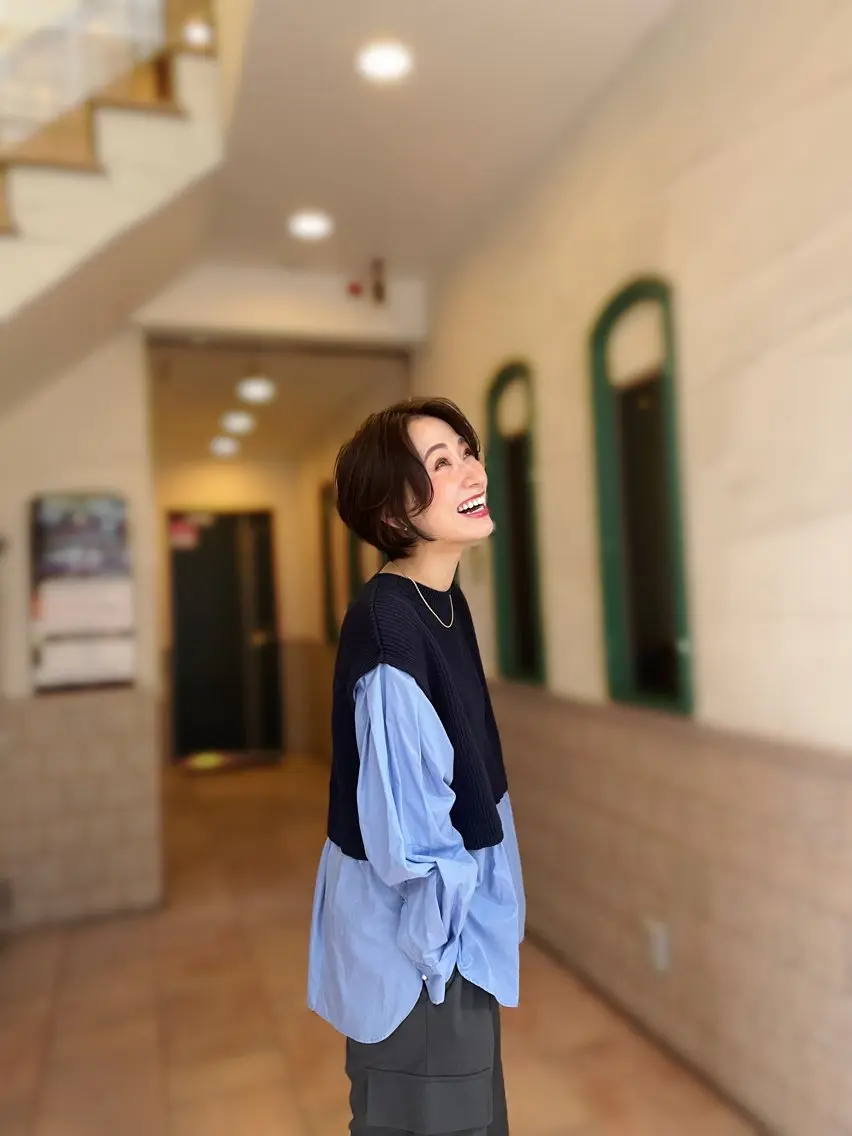 ショート カット ヘッドスパ PooL ♥ かたやま ひなこのヘアスタイル