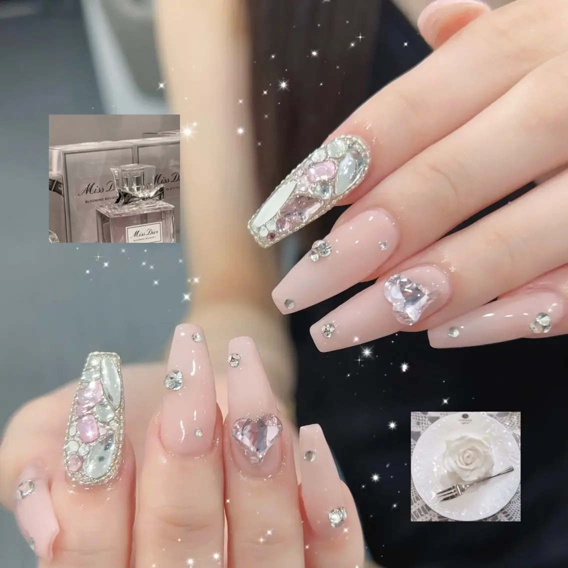ネイル ハンドネイル 🪄mimi🎀 Midori🪽のネイルデザイン