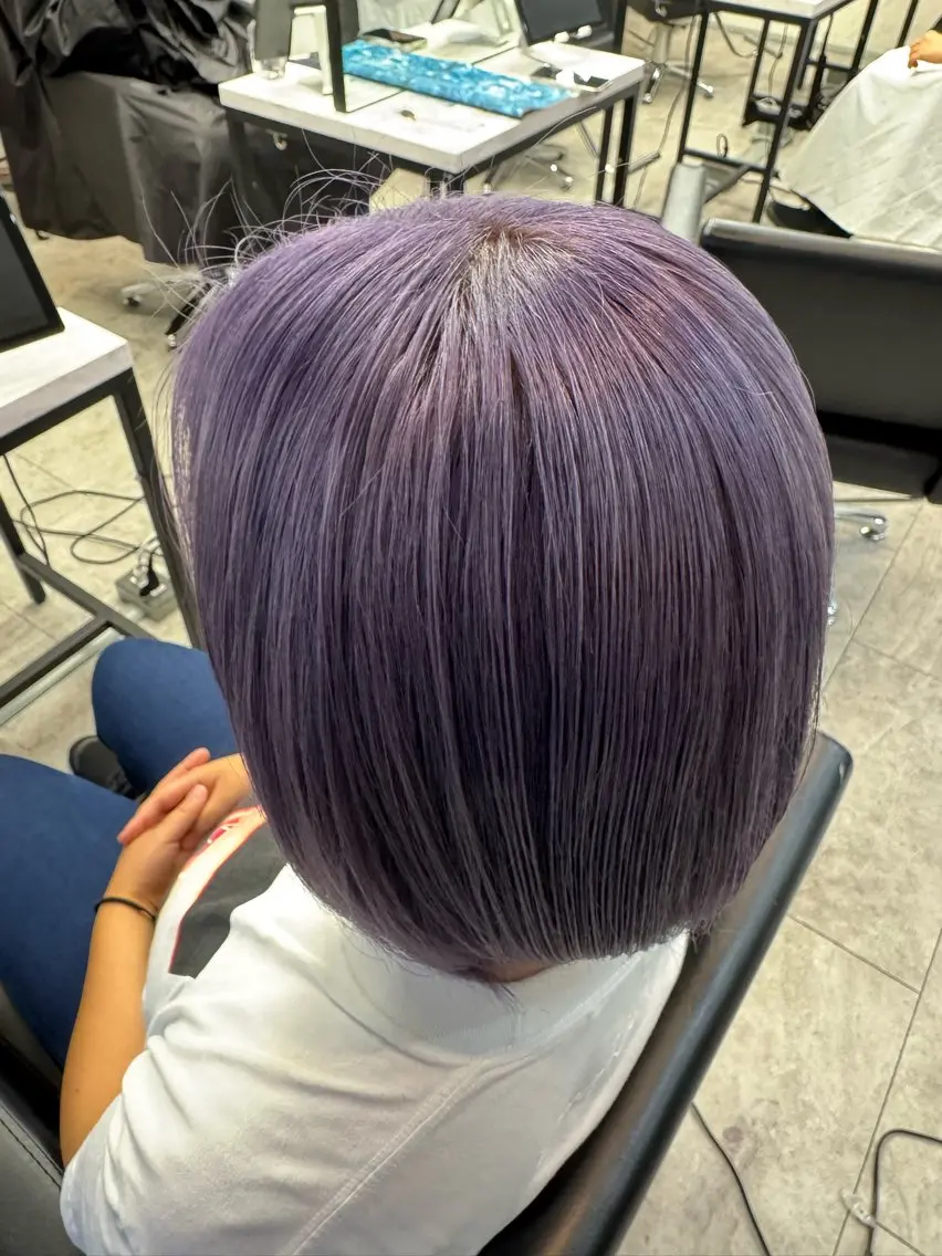 ショート ヘアカラー トリートメント ՏKIᒪᒪ石岡店 本田のヘアスタイル