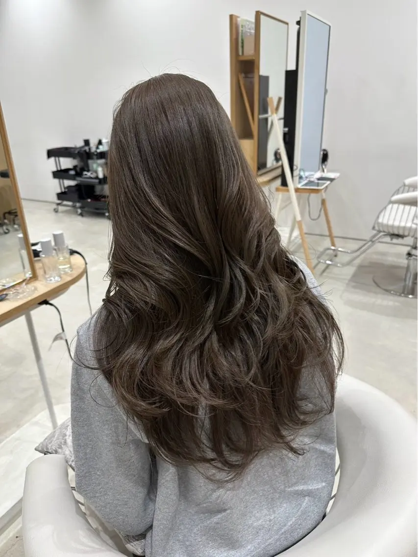 ロング カラー 名古屋／ 艶カラー／Senaのヘアスタイル