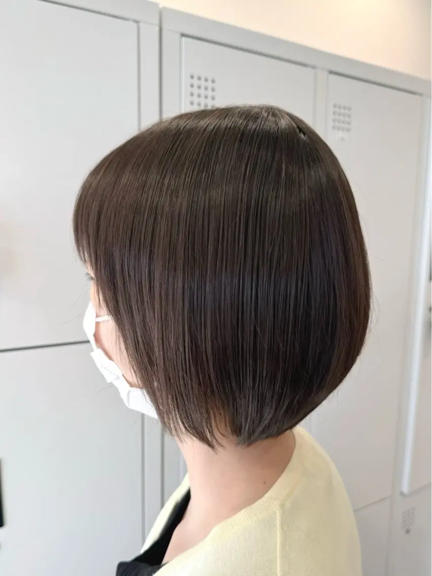 ショート カット 八木菜美 似合わせ/ニュアンスのヘアスタイル