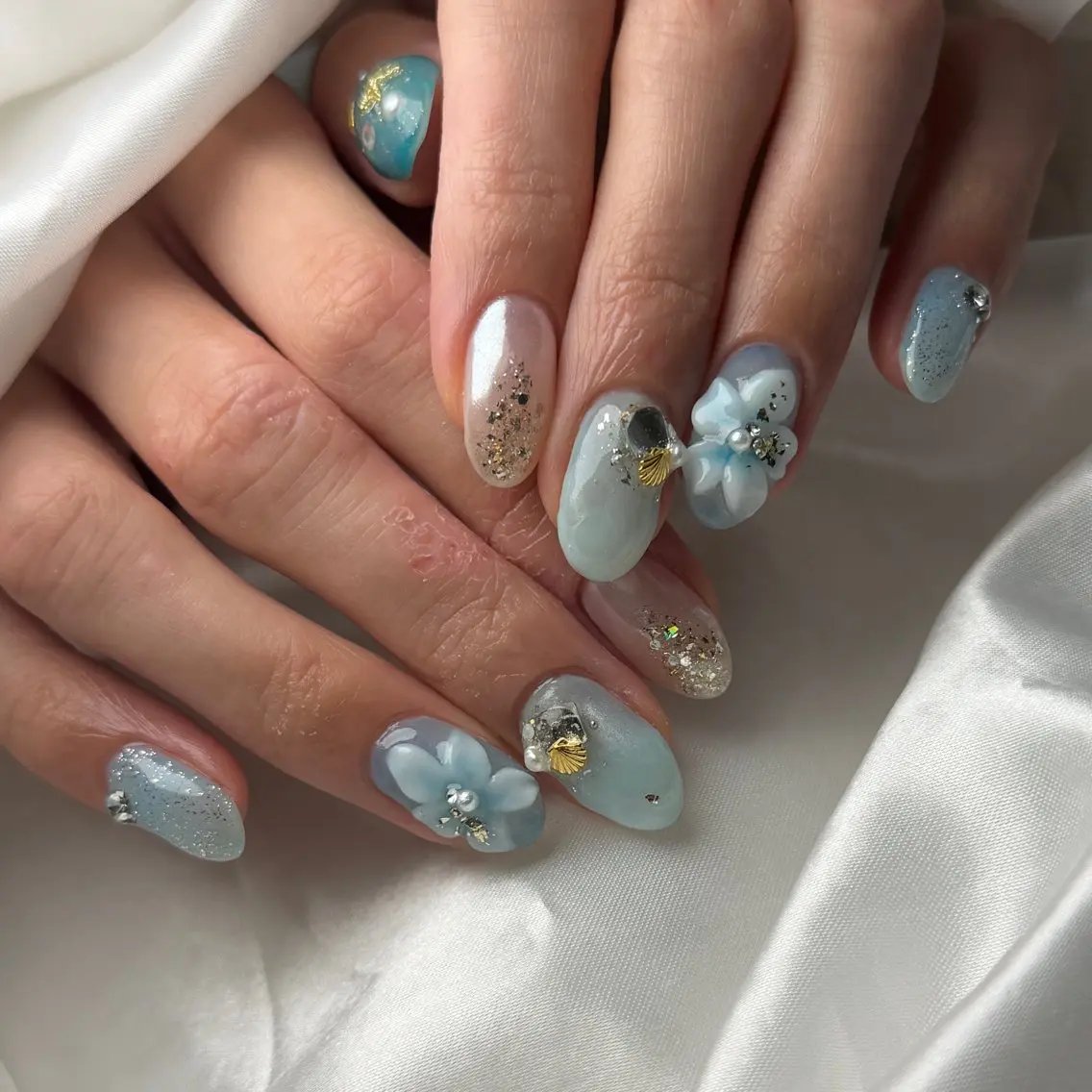 ネイル ハンドネイル 【nailsalon LaMeL】岡崎のネイルデザイン