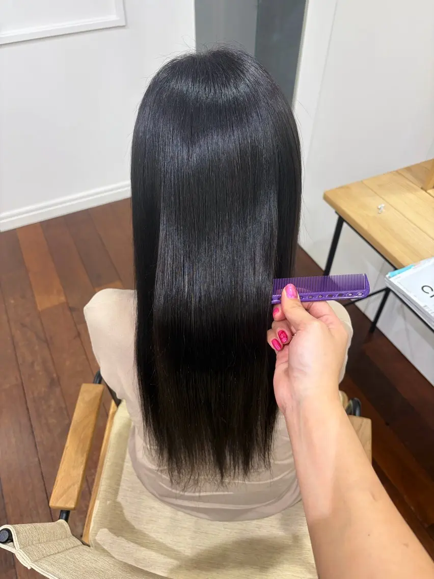 ロング ヘアカラー トリートメント 🩷仙台/暖色/ 縮毛矯正/えれな🩷のヘアスタイル