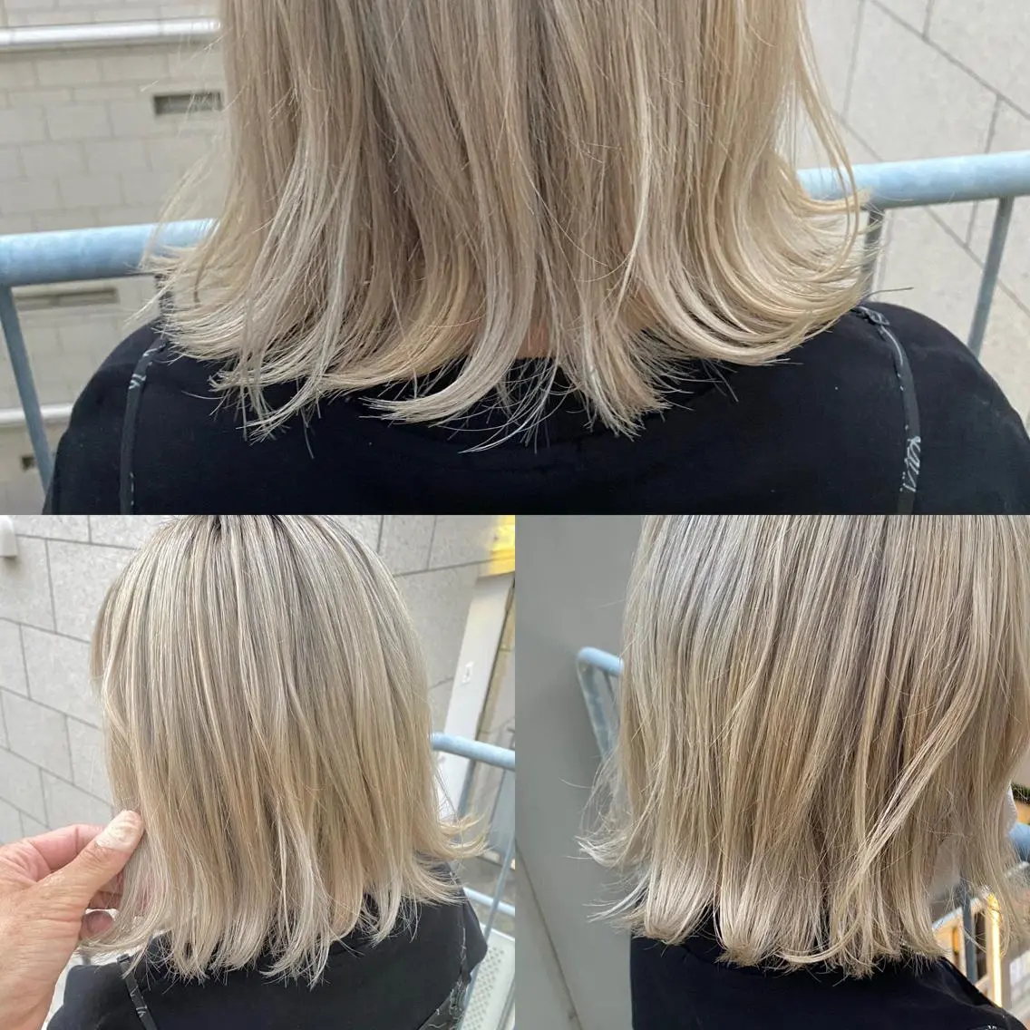カラー quill クイル　ツボイタクマのヘアスタイル