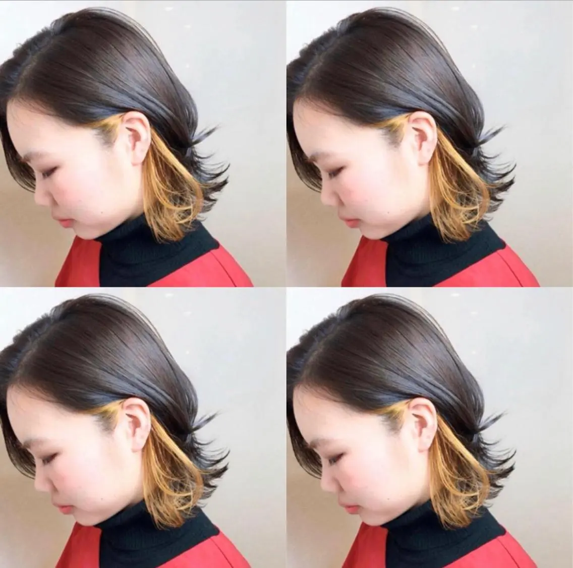 ショート カラー レイヤー×艶髪特化 マネージャー安藤光司のヘアスタイル