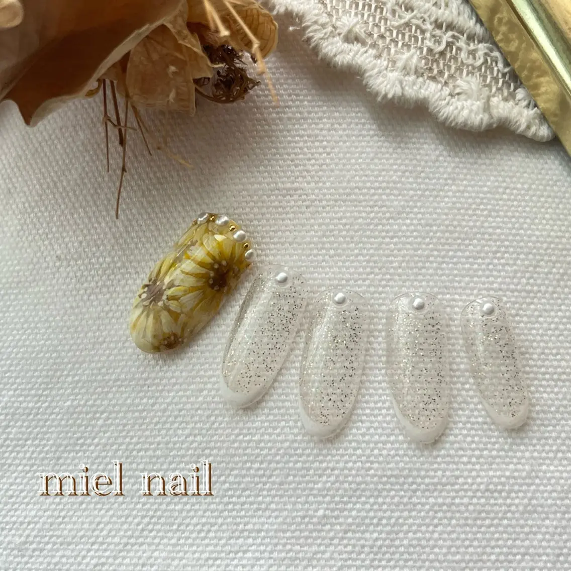 オフあり!定額miel original nail⑨プラン♡トレンドアートが沢山詰まった定額コース♡の写真