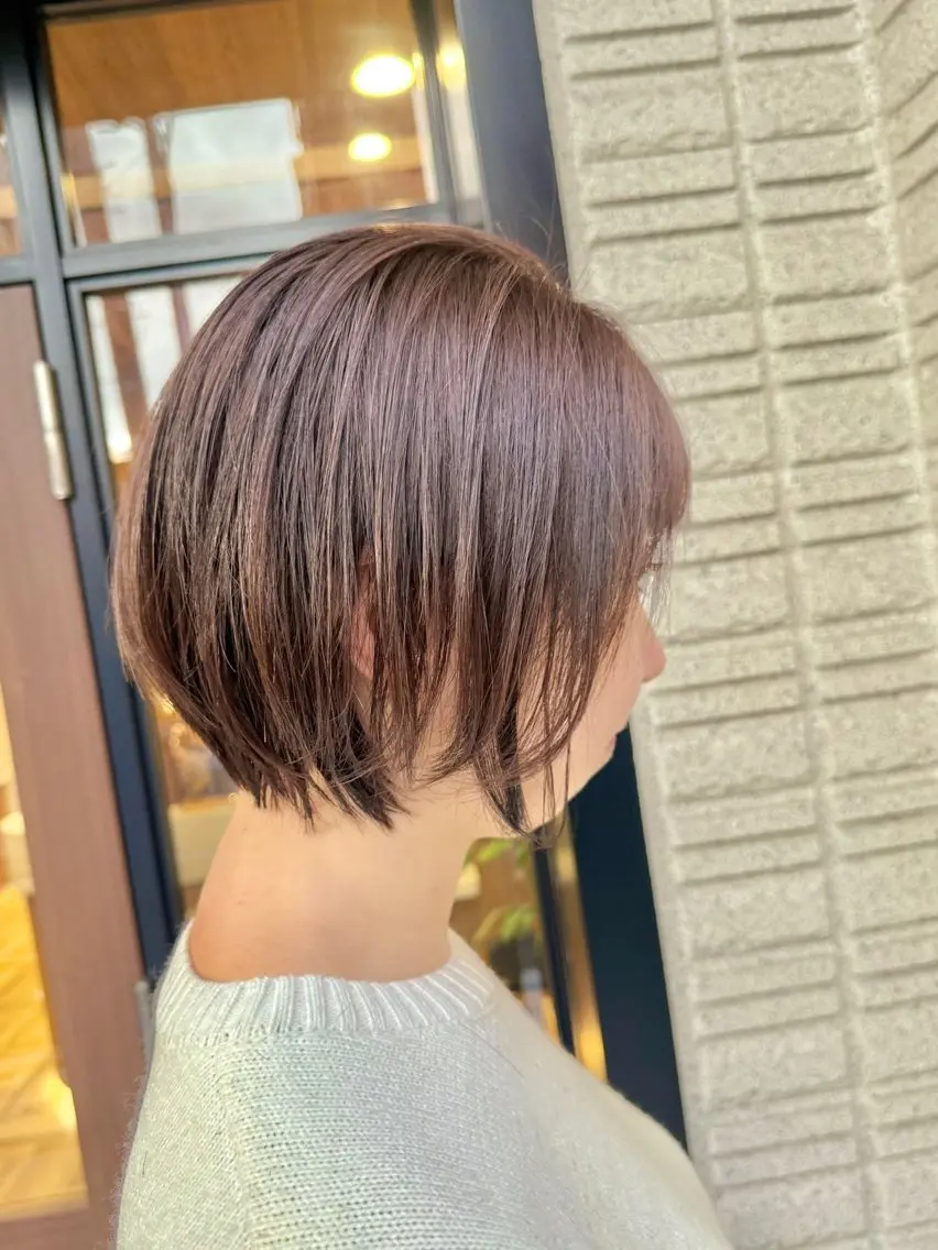 ショート 丸みショート ショートヘア 佐々木陸斗 ショート&メンズのヘアスタイル