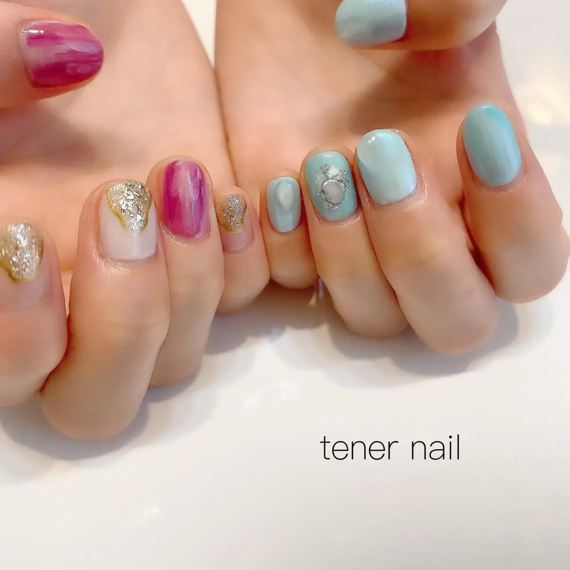 ネイル ニュアンスネイル テネルネイル tener nailのネイルデザイン
