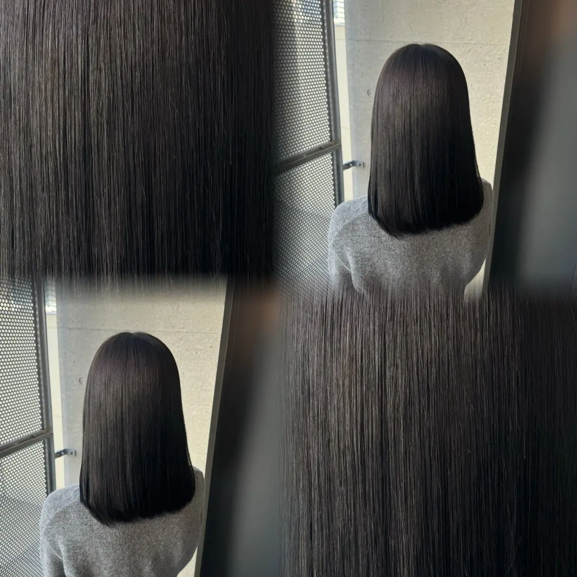 ミディアム カラー ヘアカラー トリートメント 髙橋 李里亜のヘアスタイル