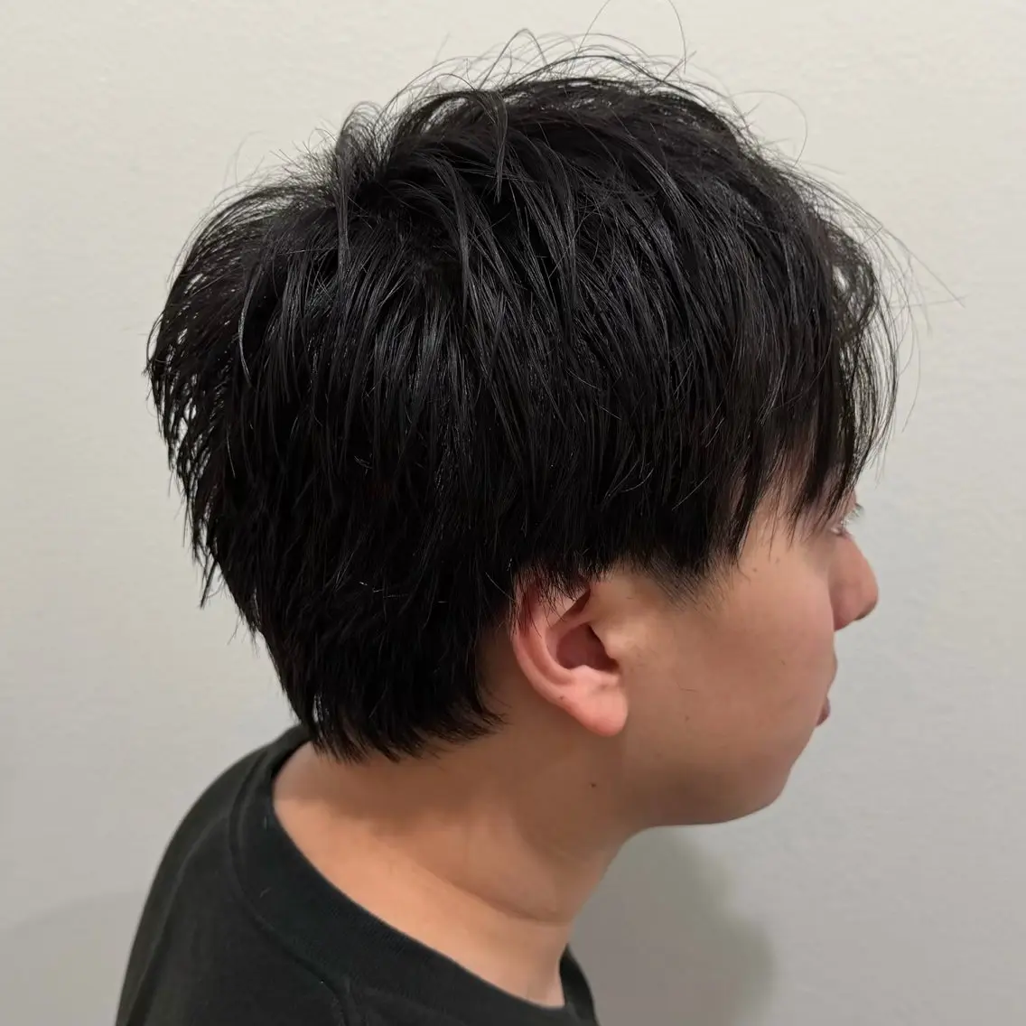 メンズ マッシュウルフ マッシュ メンズウルフカット ウルフカット カット 内山 翔太のヘアスタイル