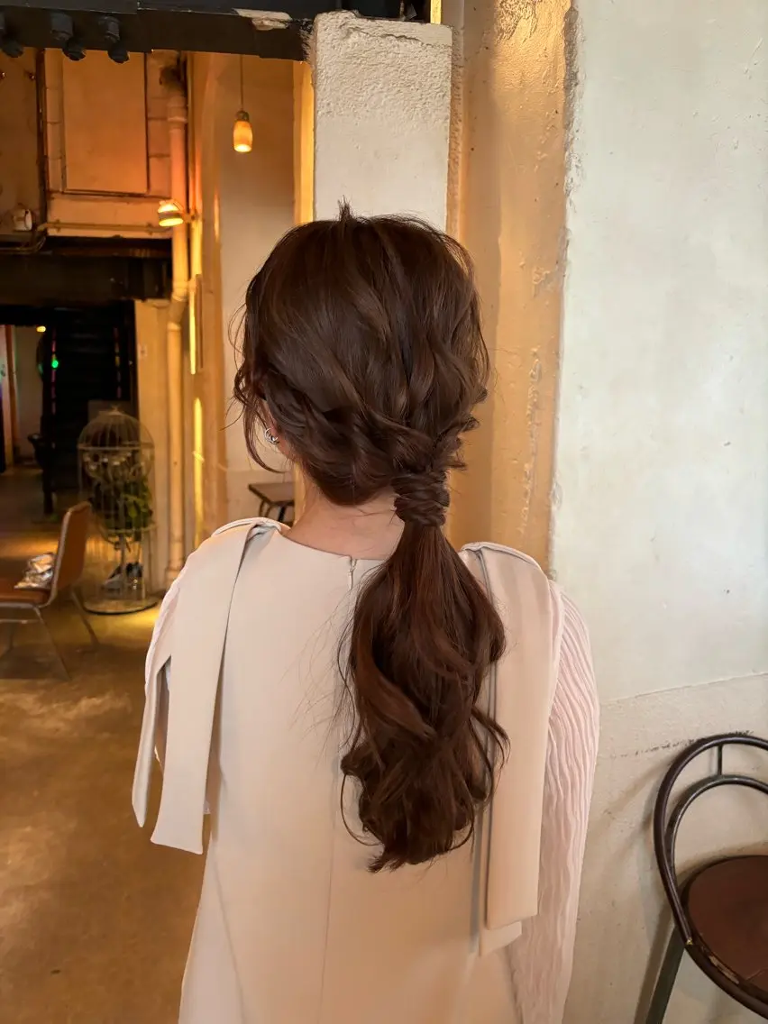 hair set✨の写真