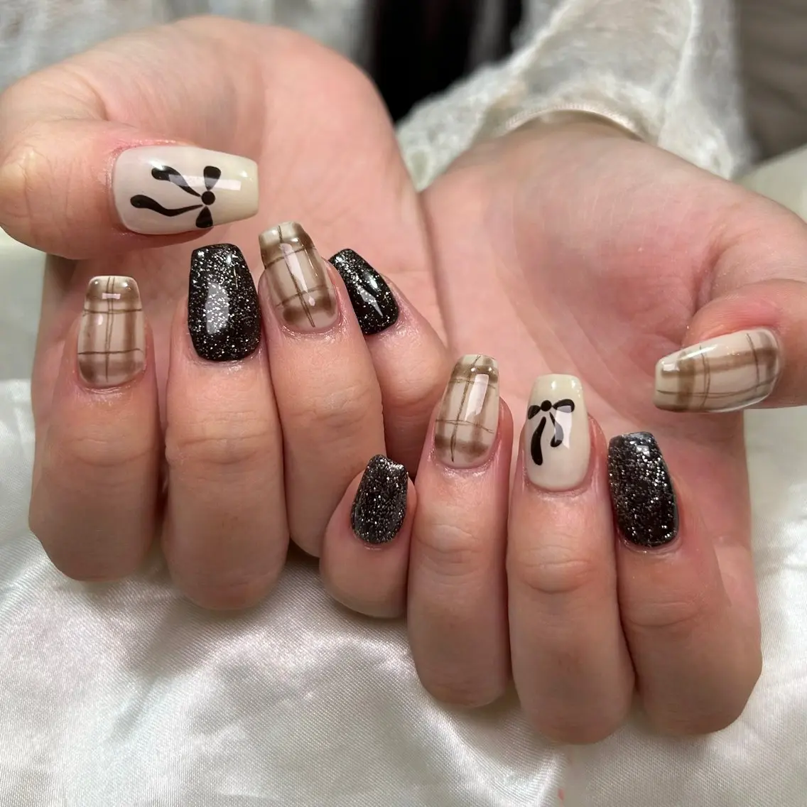 シンプルデザイン持ち込み🌼オフ、長さ出し、補強希望の方事前にお知らせください📢の写真